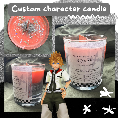 Custom Character inspired soy candle l 300 ML