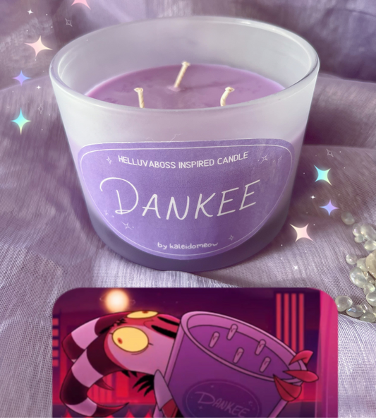 Limited BLITZO inspired candle „DANKEE“ - helluvaboss inspired Candle