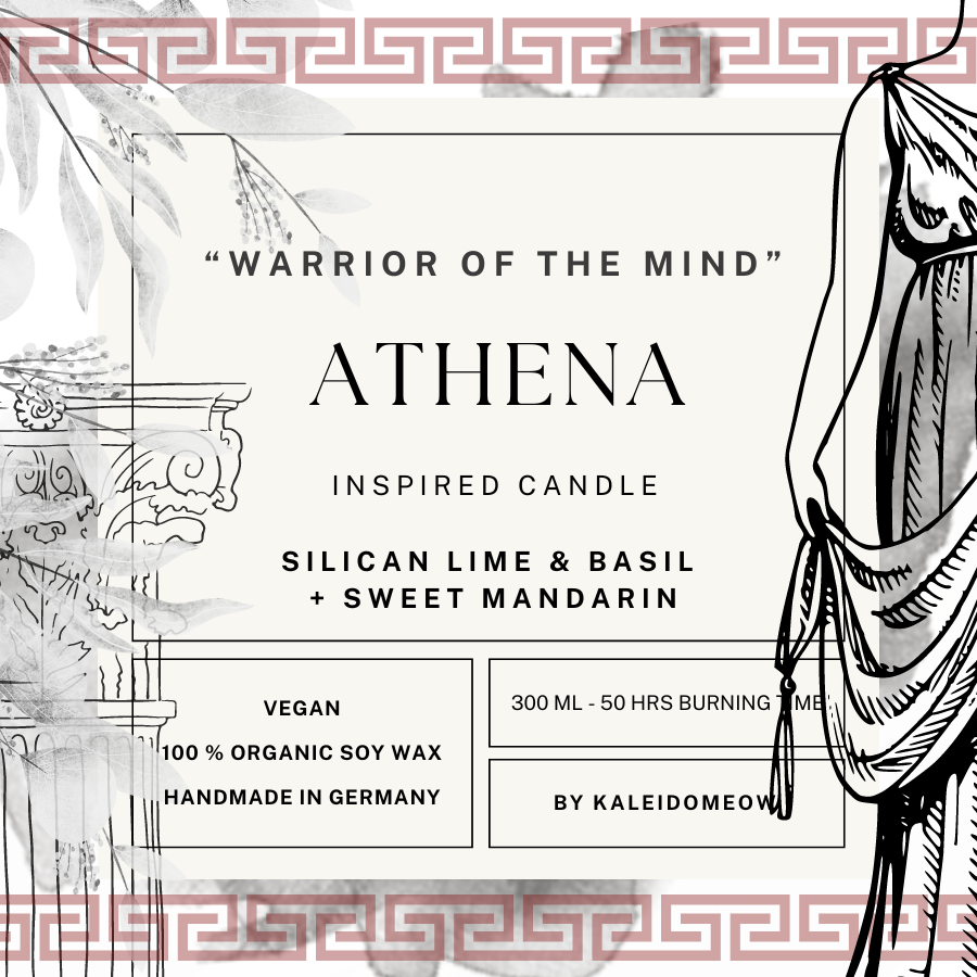 Athena inspired scented candle - 'EPIC' inspired soy candle 300 ML