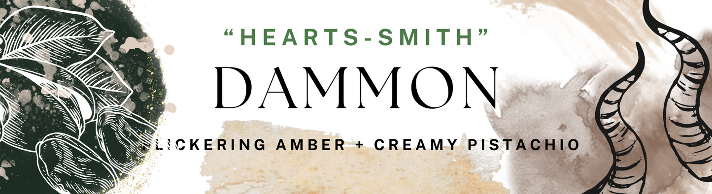 DAMMON inspired scented candle - 'Hearts-Smith' Baldur's Gate 3 inspired soy candle 100 ML