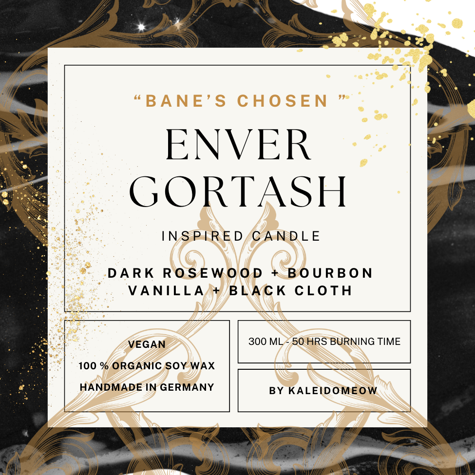 GORTASH inspired scented candle - 'Bane's Chosen' Baldur's Gate 3 inspired soy candle 300 ML