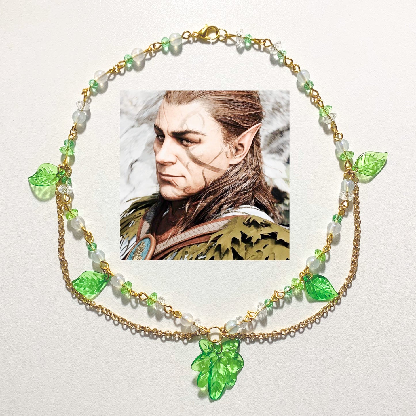 Halsin inspired necklace - Baldurs Gate 3 inspired jewelry handmade necklace