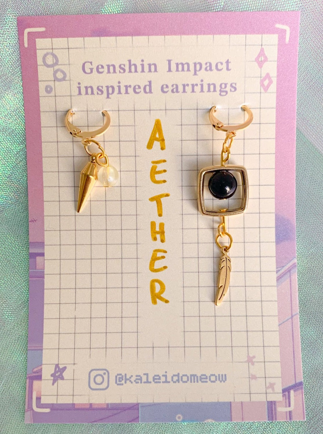 Aether / Traveler inspired earrings