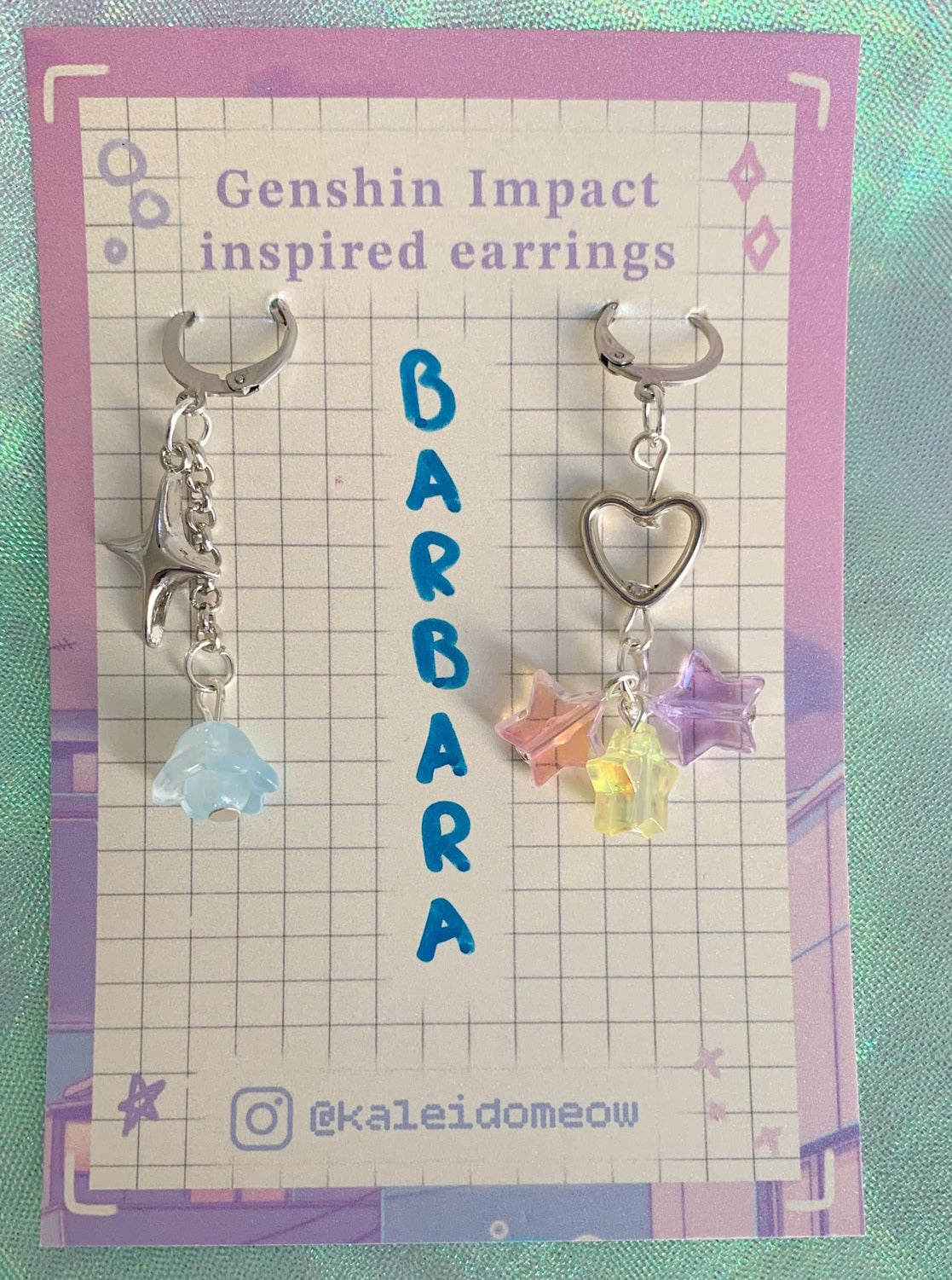 Barbara inspired earrings