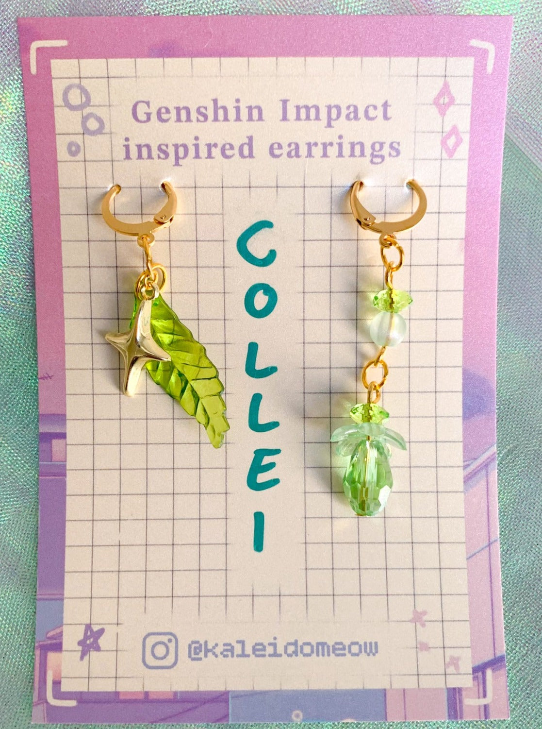 Collei inspired earrings