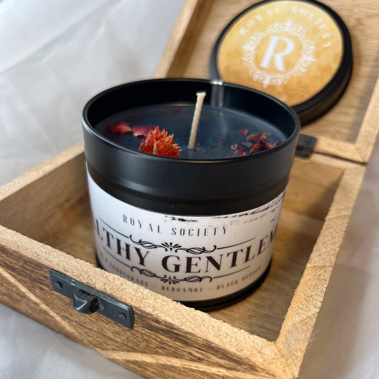Wealthy Gentleman  - Bridgerton inspired scented candle - soy candle 250 ML