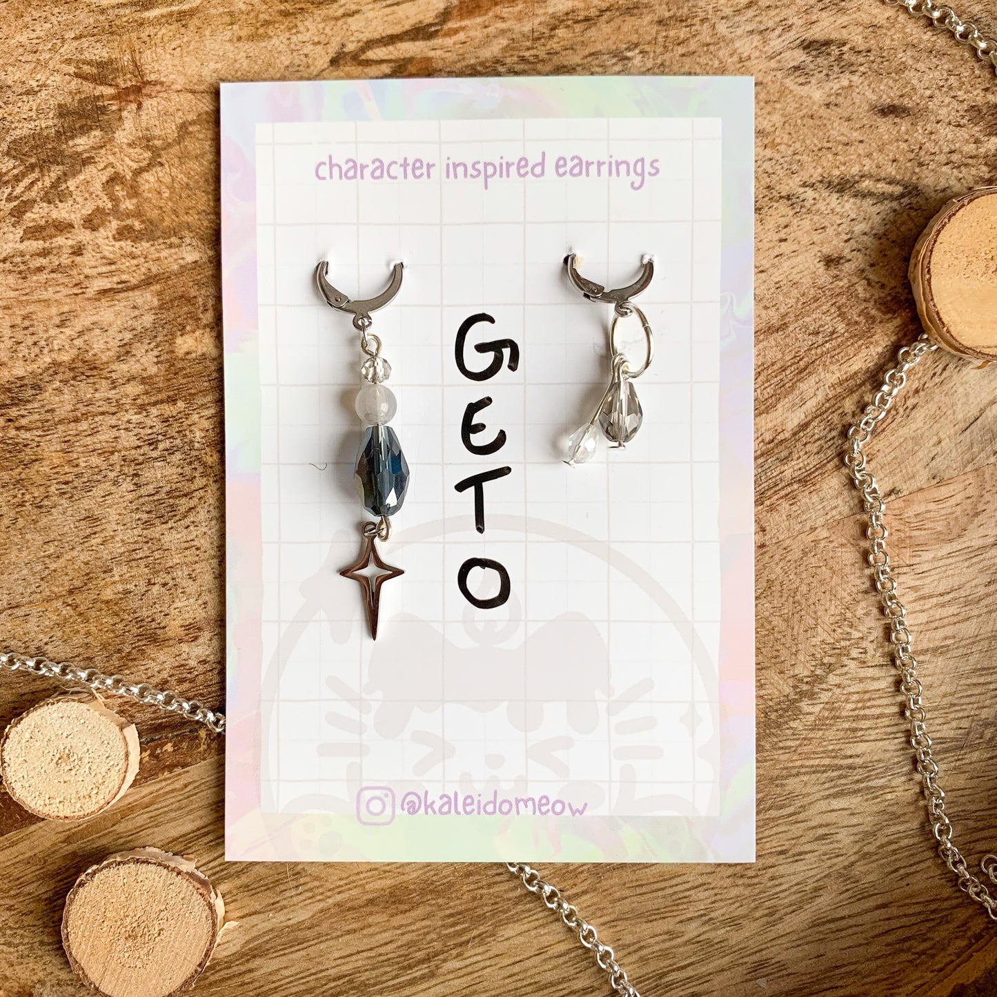 Geto Suguru - Jujutsu Kaisen inspired earrings