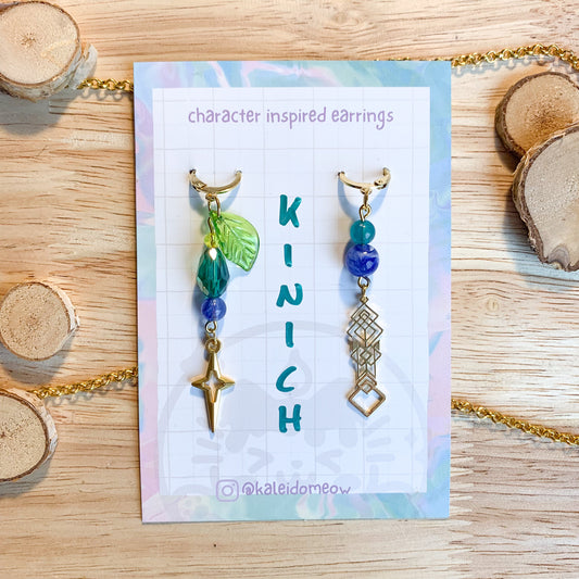 Kinich - Genshin inspired earrings