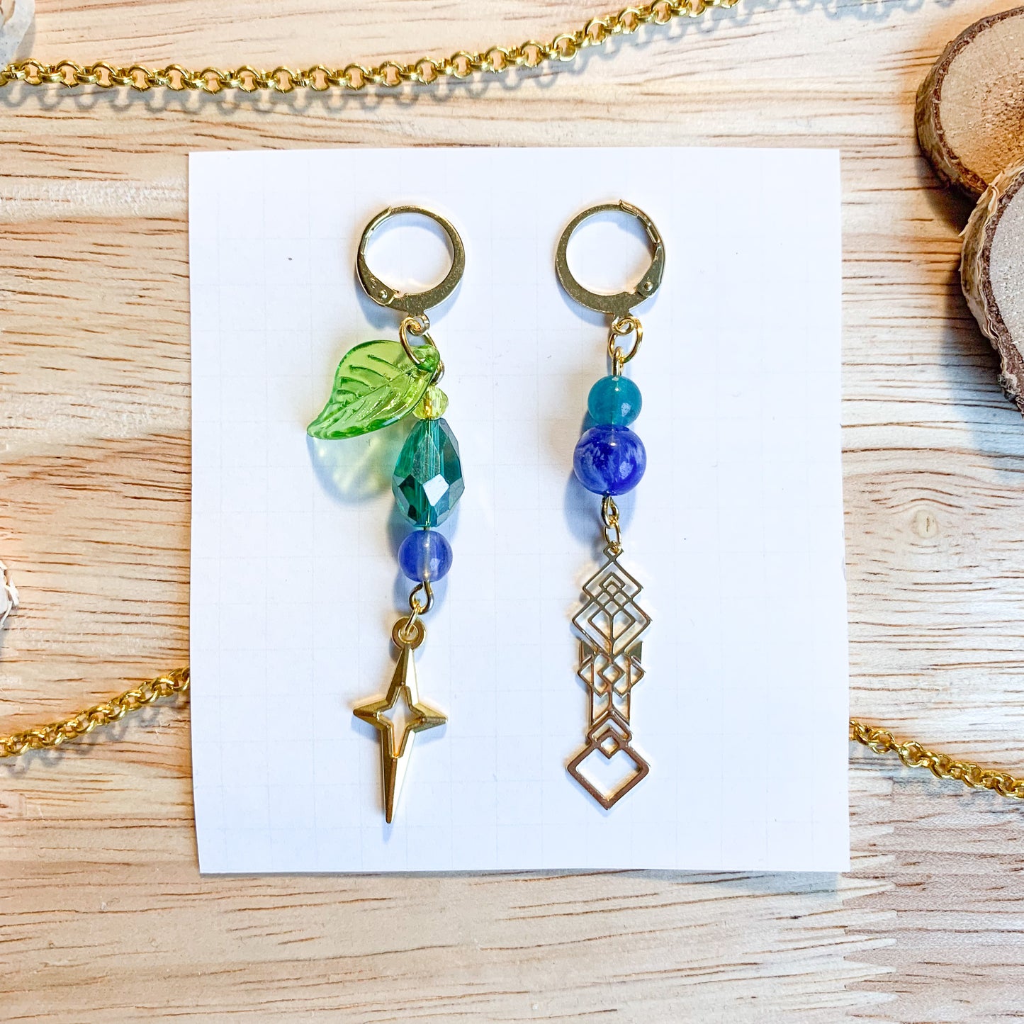 Kinich - Genshin inspired earrings