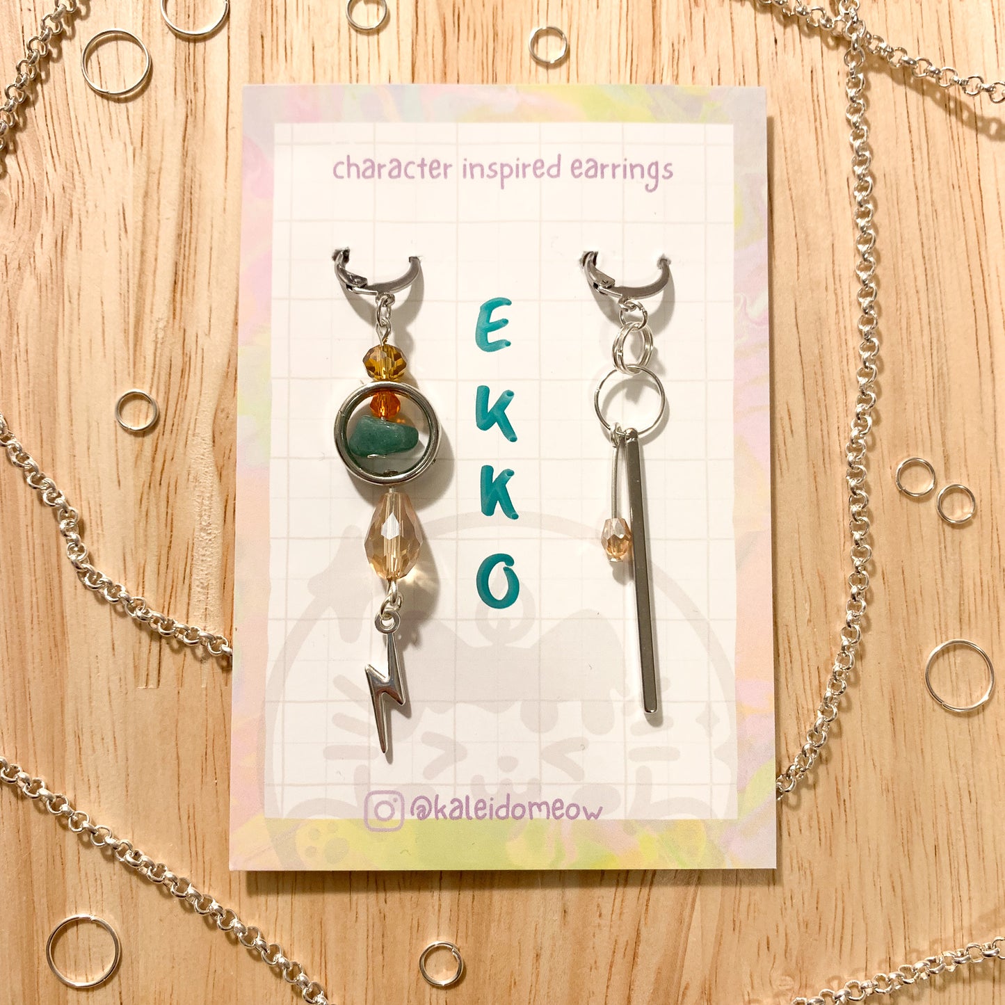 Ekko - Arcane inspired earrings