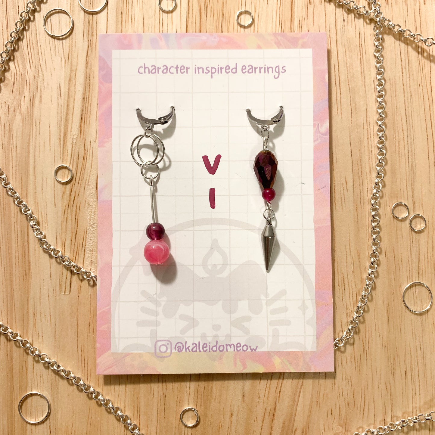 Vi - Arcane inspired earrings