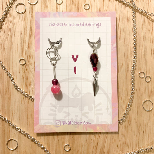 Vi - Arcane inspired earrings