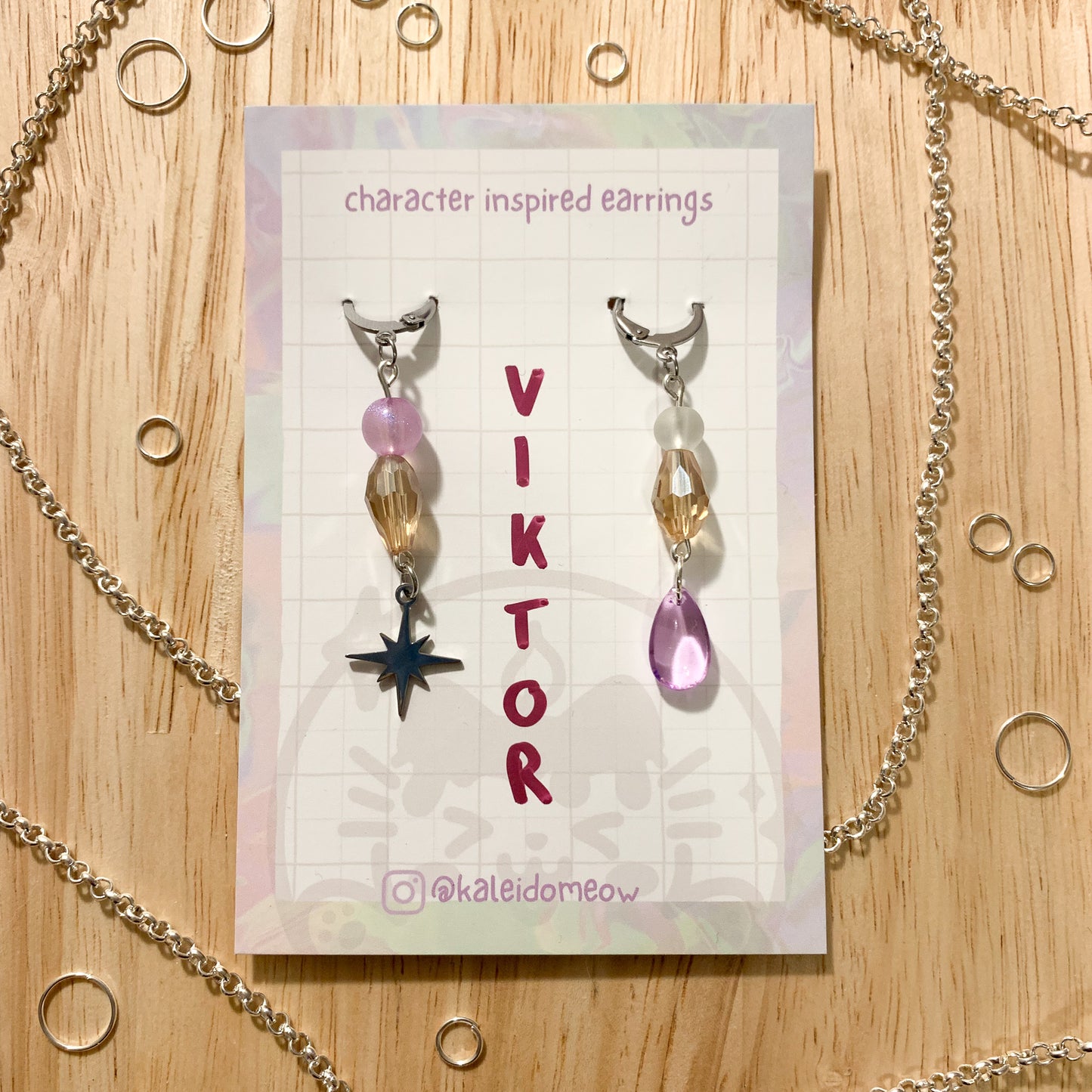 Viktor - Arcane inspired earrings