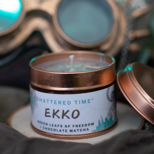 EKKO inspired candle - 'Shattered time' ARCANE inspired soy candle 100 ML