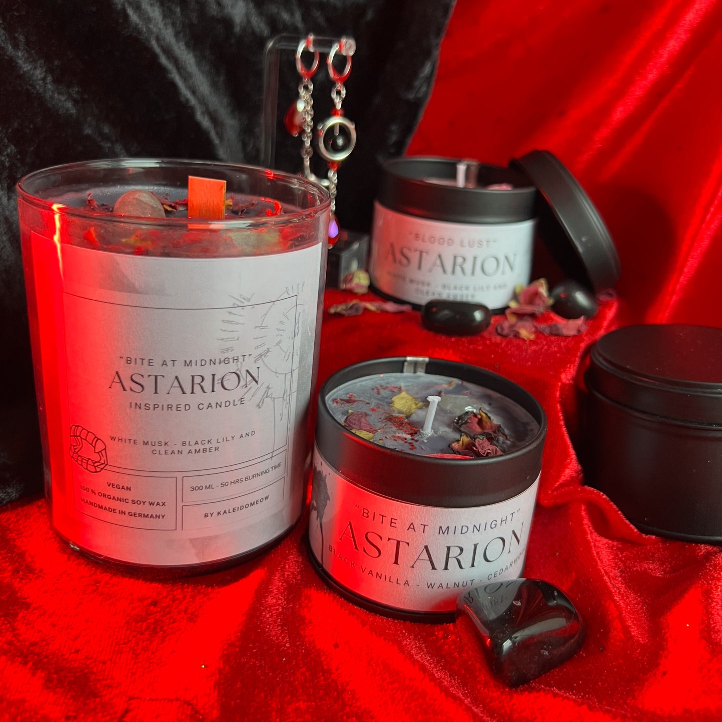 Astarion inspired candle "Bite at Midnight" - Baldurs Gate 3 inspired candle 100 ML