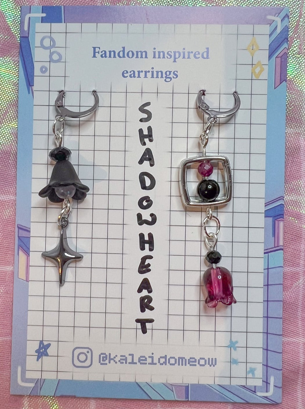 Shadowheart - Baldurs Gate 3 inspired earrings