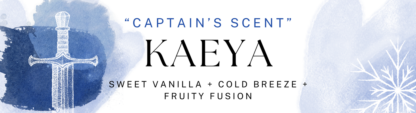 Kaeya inspired candle - 'Captain's Scent' Genshin Impact inspired Candle 100 ML