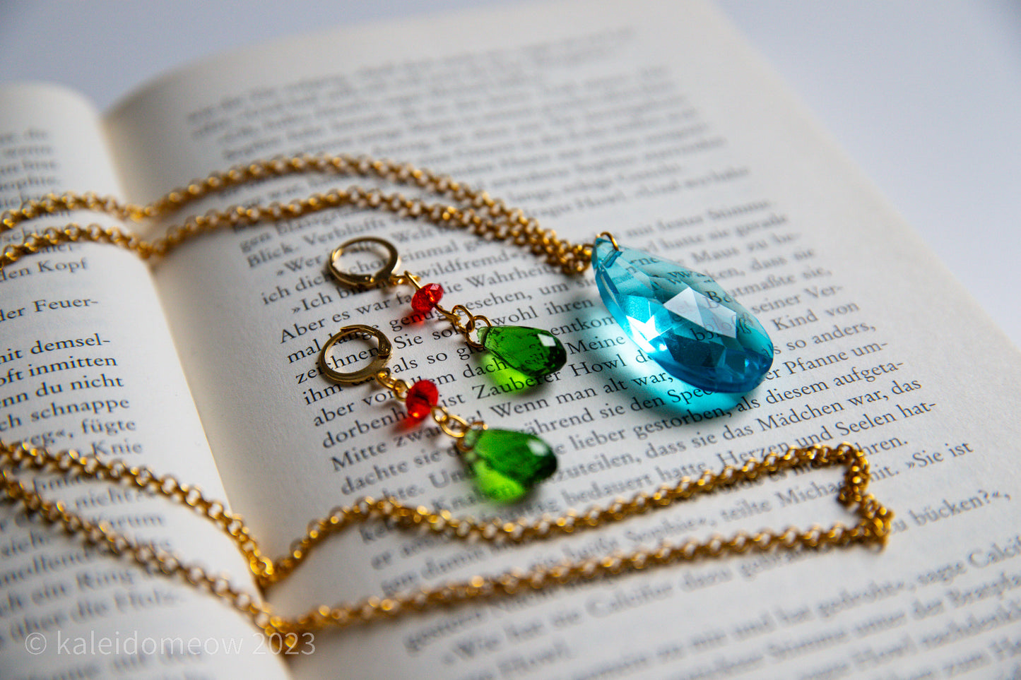 Howl's moving castle inspired jewelry set