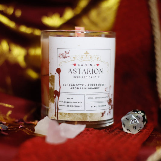 ASTARION inspired candle LIMITED EDITION - 'Darling' Baldur's Gate 3 inspired soy candle 300 ML
