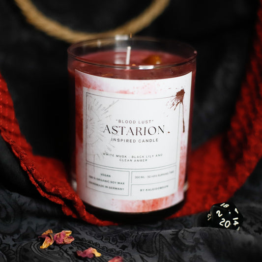 Astarion inspired candle - 'Blood Lust' Baldurs Gate 3 inspired soy Candles 300 ML