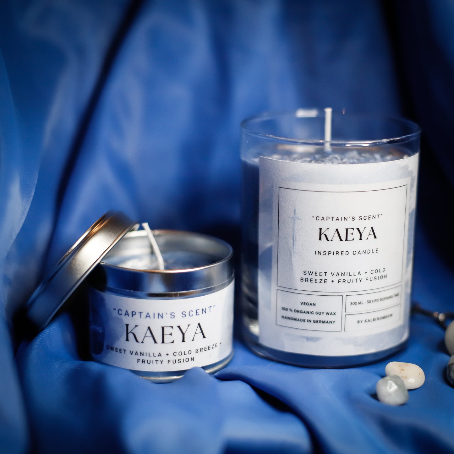 Kaeya inspired candle - 'Captain's Scent' Genshin Impact inspired Candle 100 ML