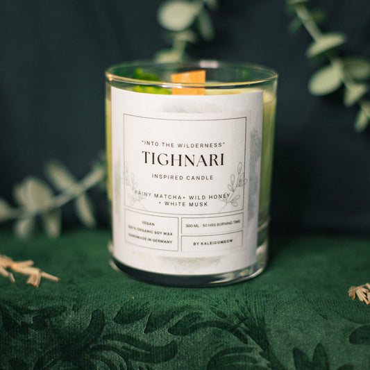 Tighnari inspired candle - 'Into the Wilderness' Genshin inspired scented candle 300 ML