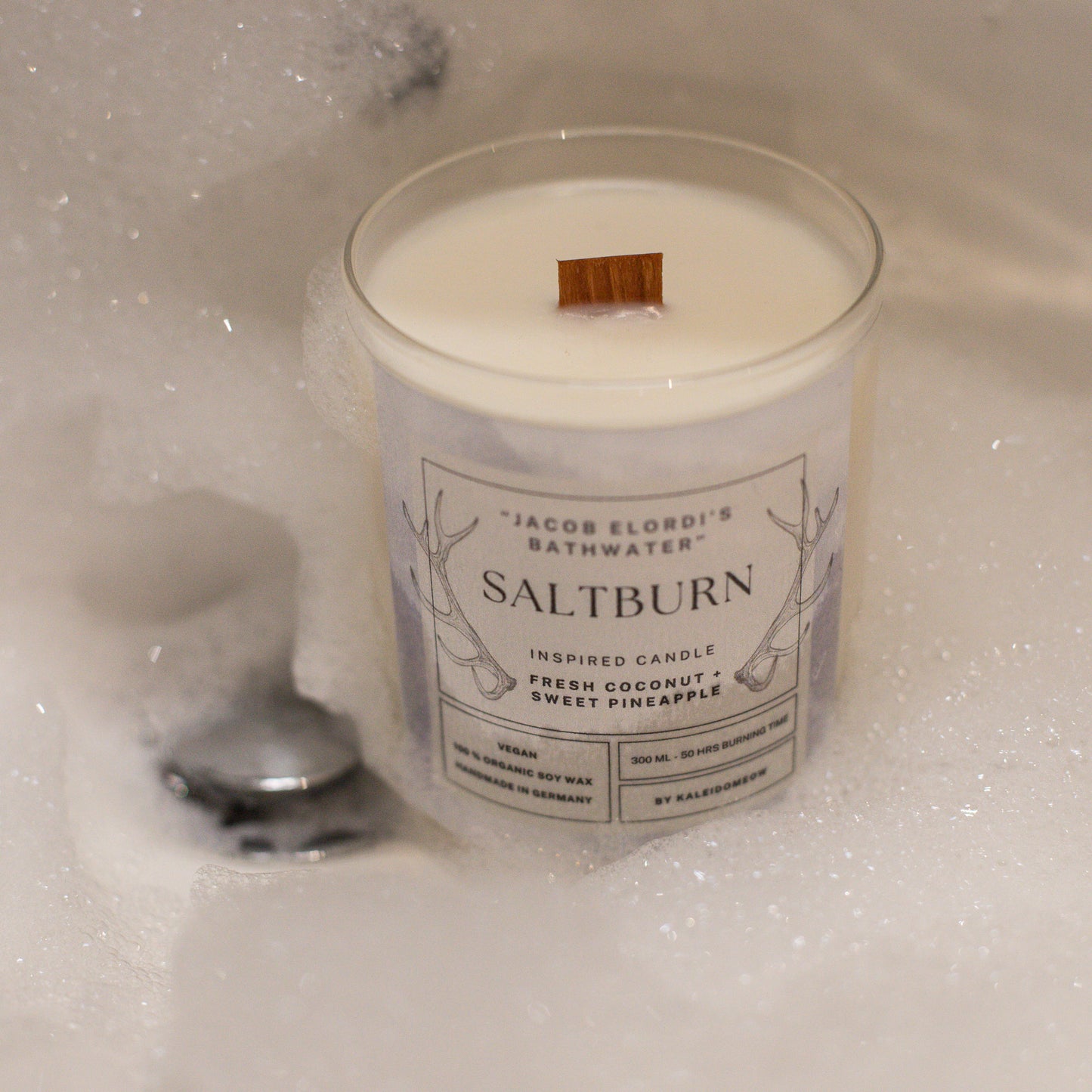 SALTBURN inspired soy candle - 'Jacob Elordi's Bathwater' 300 ML