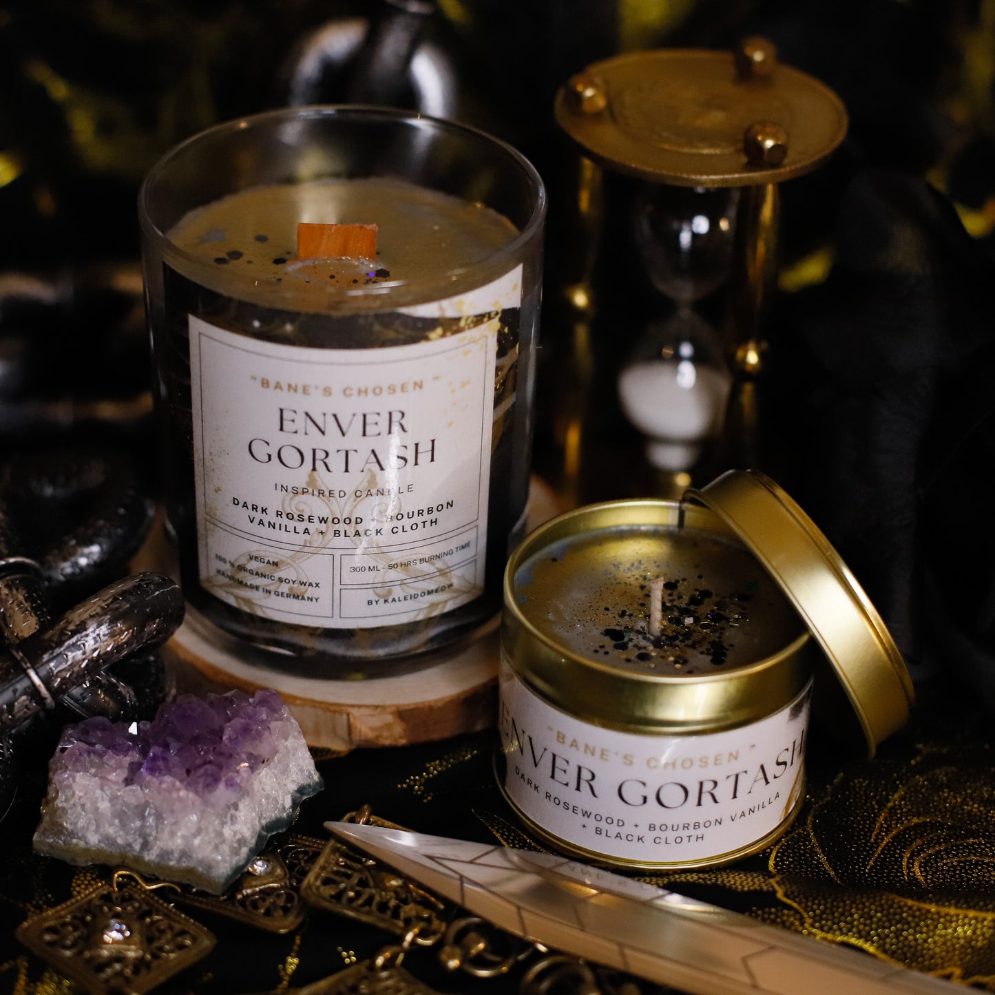 GORTASH inspired scented candle - 'Bane's Chosen' Baldur's Gate 3 inspired soy candle 100 ML