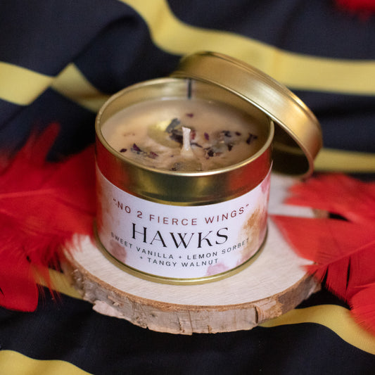 HAWKS inspired candle - 'No 2 Fierce Wings' My Hero Academia inspired soy candle 100 ML