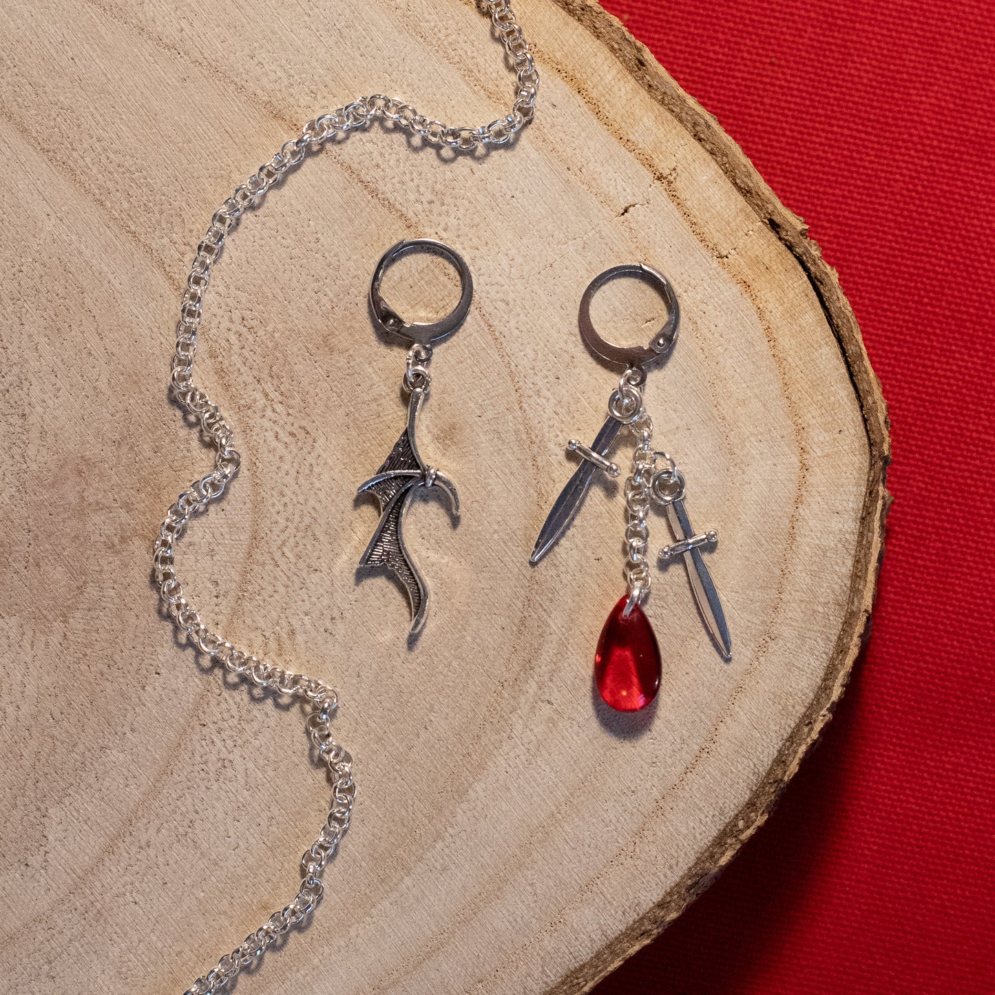 Astarion 'ASCENDED' - Baldurs Gate 3 inspired earrings