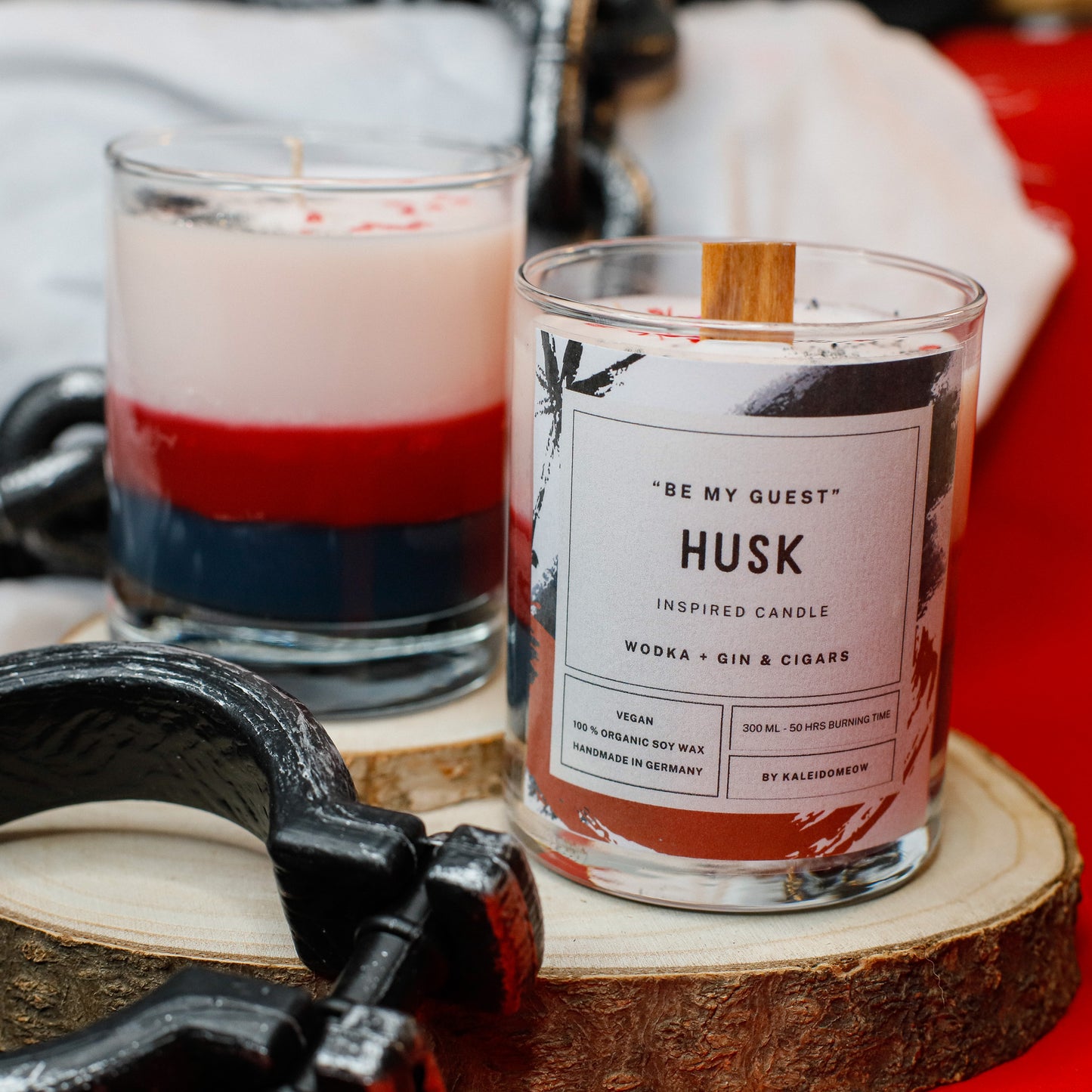 HUSK inspired candle - 'Be My Guest'' Hazbin Hotel inspired soy candle 300 ML