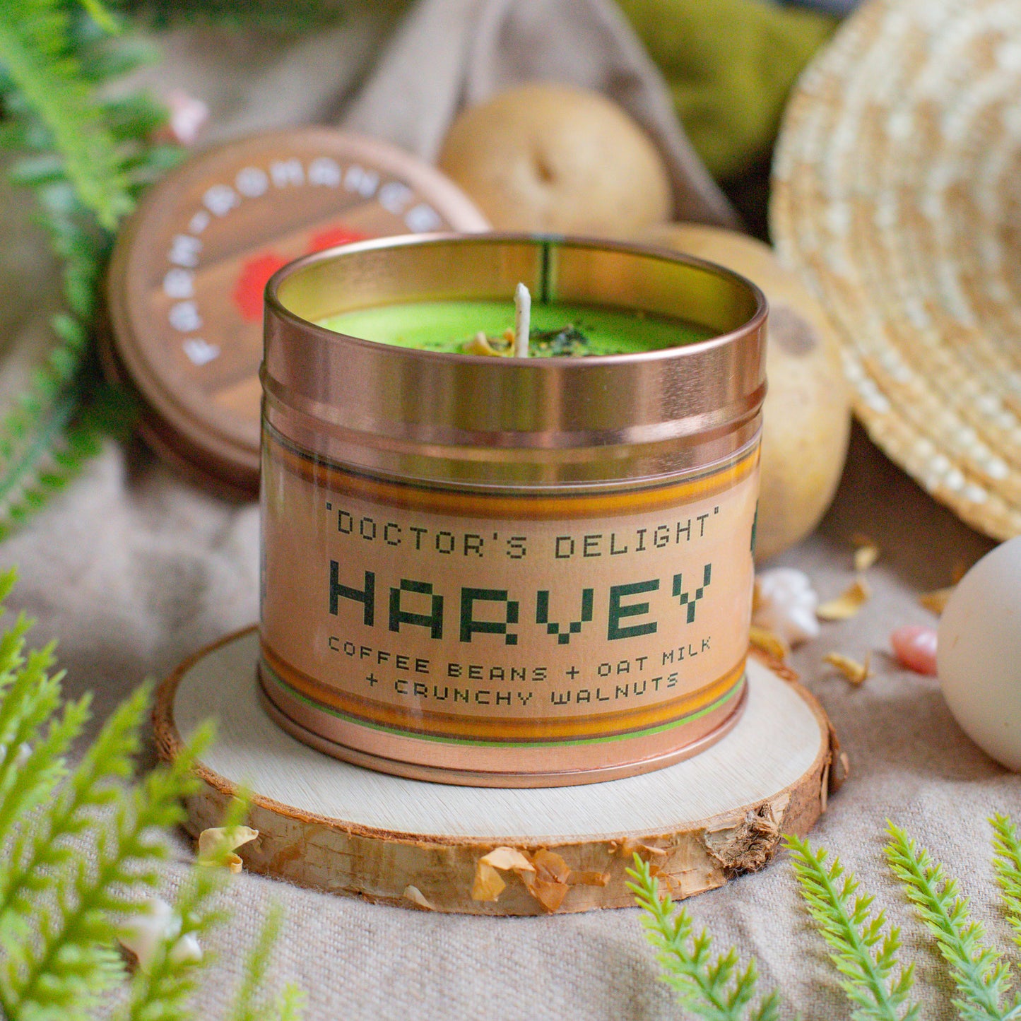 Harvey inspired candle - 'Doctor's Delight' Stardew Valley inspired soy Candles 250 ML