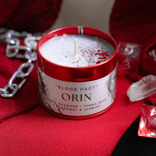 Orin inspired candle - 'Blood Pact' Baldurs Gate 3 inspired soy Candles 100 ML