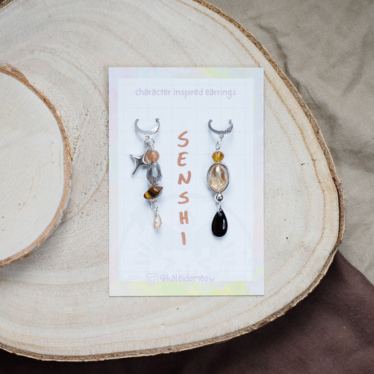 SENSHI inspired Dungeon Meshi Delicious in dungeon inspired earrings