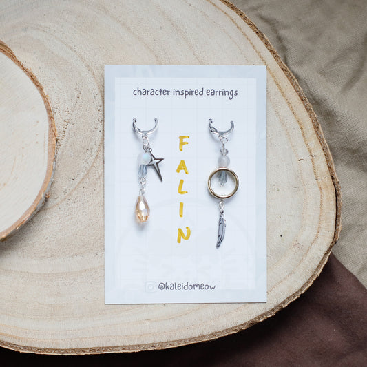 FALIN inspired Dungeon Meshi Delicious in dungeon inspired earrings