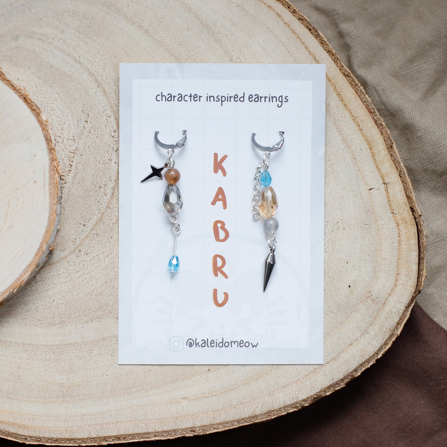 KABRU inspired Dungeon Meshi Delicious in dungeon inspired earrings