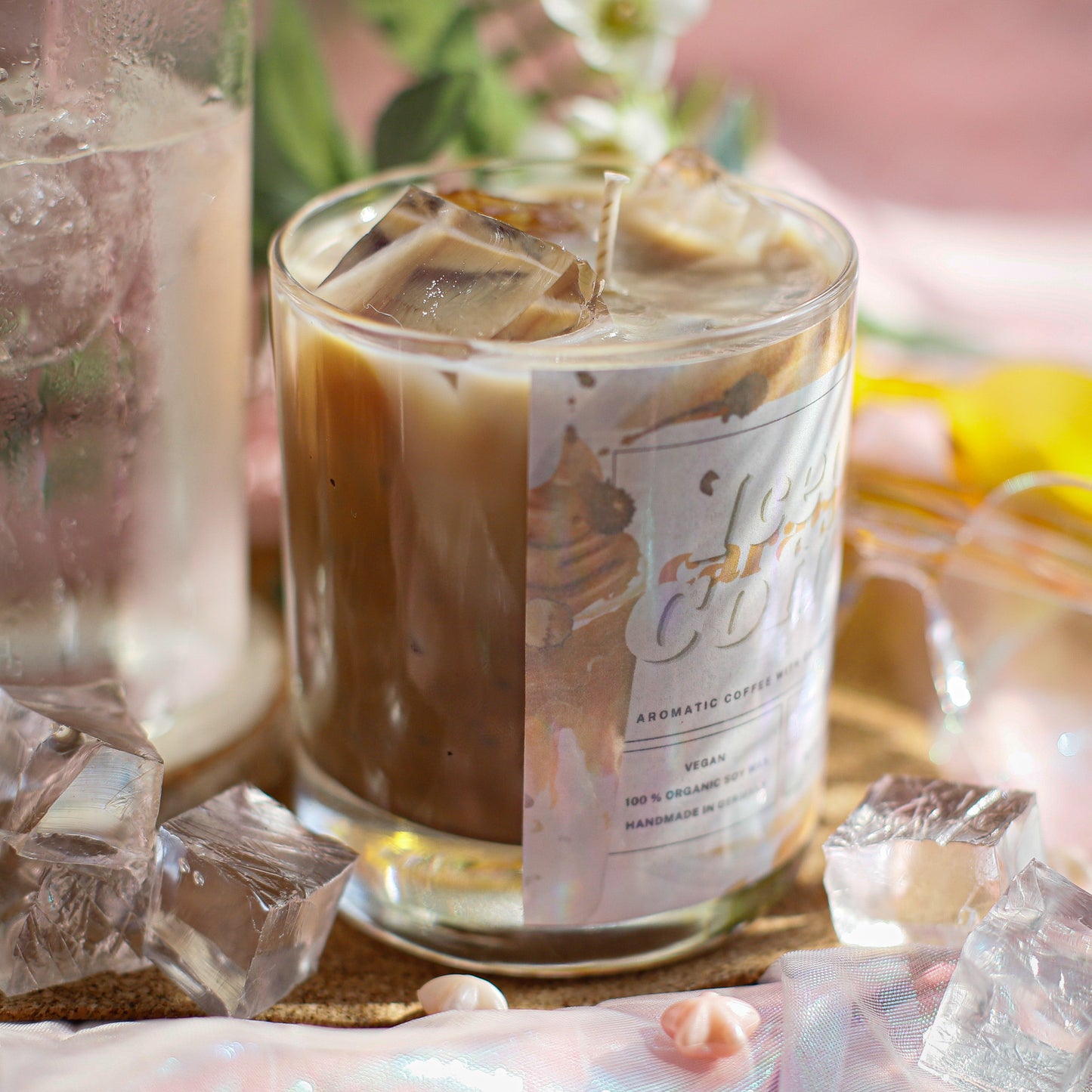 Iced Caramel Coffee - Delicious Drinks inspired soy candle 300 ML