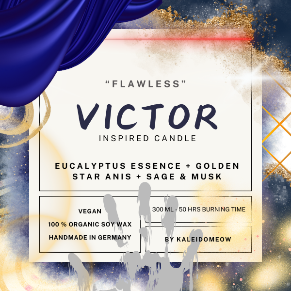 VIKTOR inspired candle - 'Flawless' ARCANE inspired soy candle 300 ML