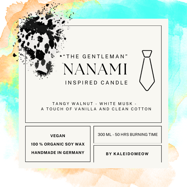 Nanami 'The Gentleman' - Jujutsu Kaisen inspired Candle 300 ML