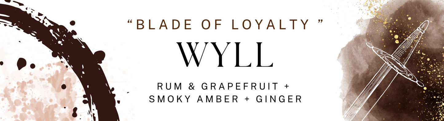 WYLL inspired scented candle - 'Blade of Loyalty' Baldur's Gate 3 inspired soy candle 100 ML